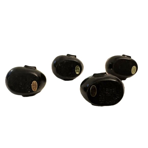 Set of 4 Cost Plus World Market Small Wood Hinged Chinese Mask Trinket Boxes - Picture 3 of 5